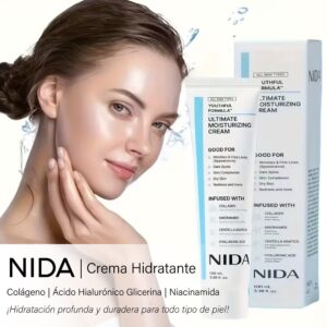 Nida: Crema hidratante con hialurónico y glicerina