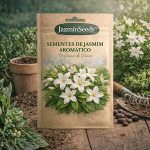 JazmínSeeds – Sementes de Jasmim Aromático “Perfume de Deus”